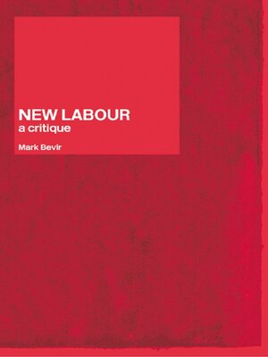 cover image of New Labour